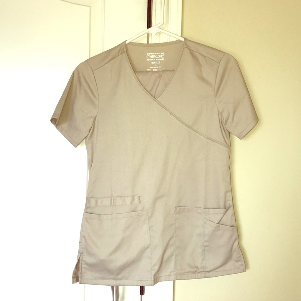 Khaki Cherokee scrubs